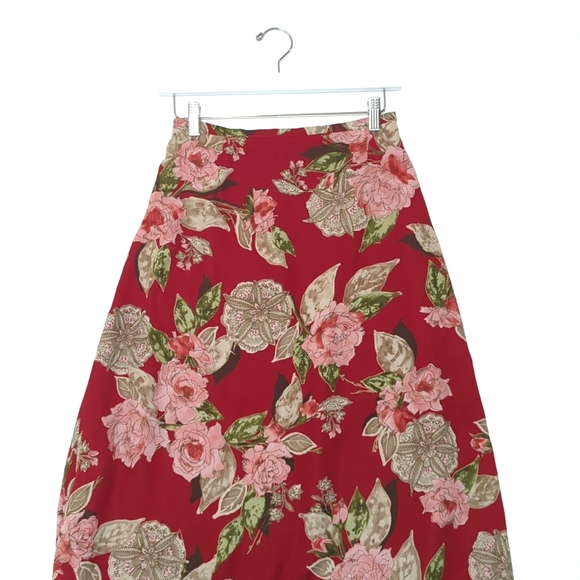 Vintage | Maxi Dress | Reversible | Floral | Art Deco | Shabby Chic | Bohemian | - Picture 2 of 8